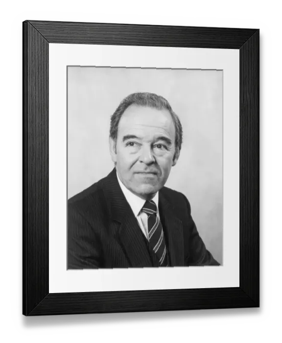 Framed Print : G C May - RAeS Secretary 1985-1988 Framed Print : G C May - RAeS Secretary 1985-1988