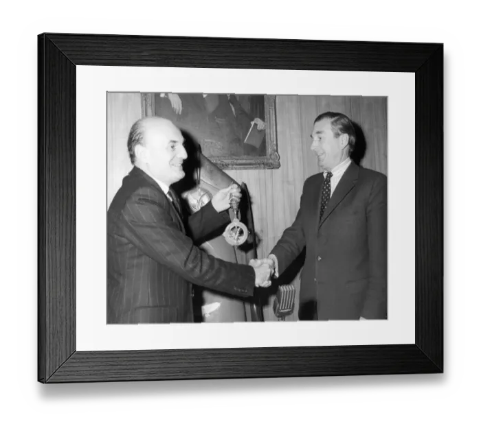 Framed Print : B P Laight OBE CEng MIMechE FRAeS RAeS President Framed Print : B P Laight OBE CEng MIMechE FRAeS RAeS President