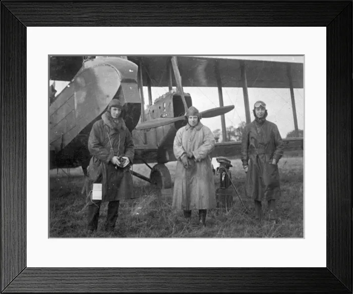 Framed Print : Fred Rainham - Chief test pilot Avro Framed Print : Fred Rainham - Chief test pilot Avro