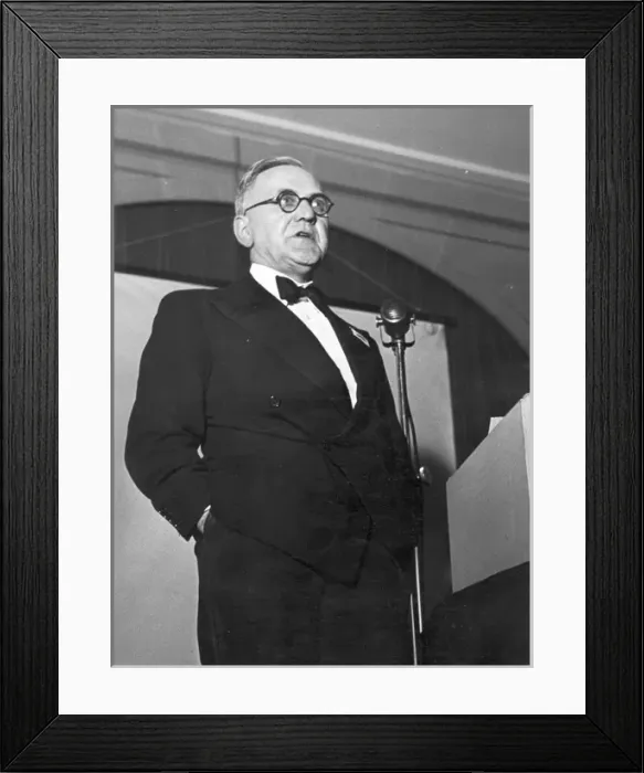 Framed Print : Sir Johns Buchanan CBE - RAeS President Framed Print : Sir Johns Buchanan CBE - RAeS President
