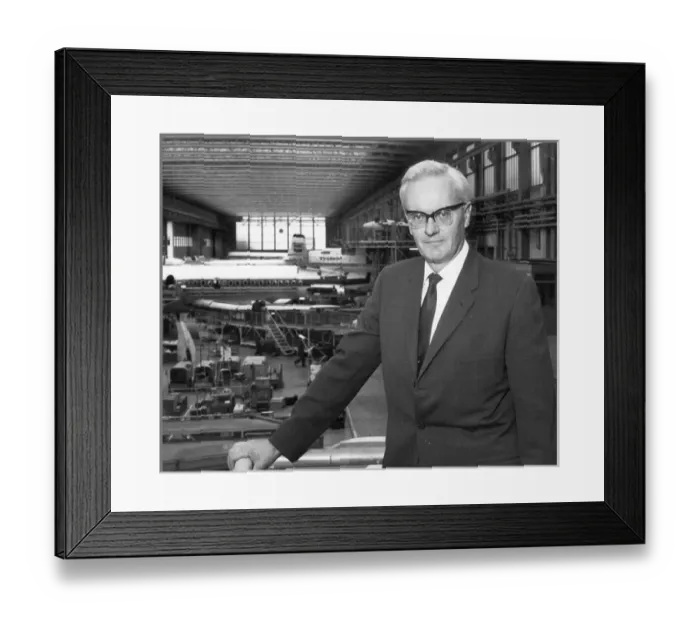 Framed Print : Dr Kenneth Graham Wilkinson CEng FRAeS (1917-1998) Framed Print : Dr Kenneth Graham Wilkinson CEng FRAeS (1917-1998)