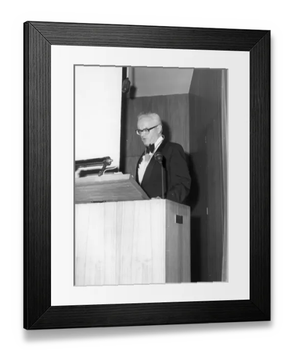Framed Print : Dr Kenneth Graham Wilkinson CEng FRAeS (1917-1998)