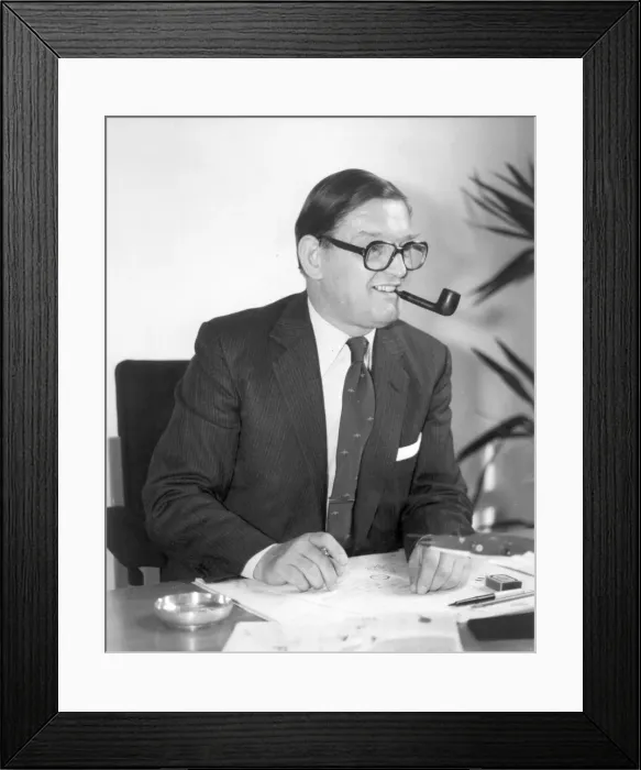Framed Print : Dr John William Fozard OBE (1928-1996) Framed Print : Dr John William Fozard OBE (1928-1996)