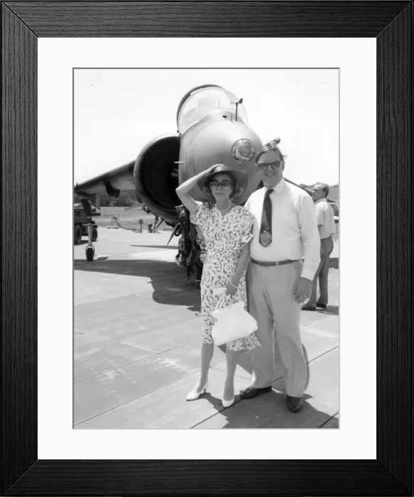 Framed Print : Dr John William Fozard OBE (1928-1996) Framed Print : Dr John William Fozard OBE (1928-1996)