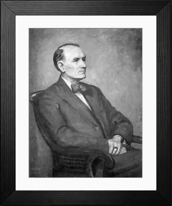 Framed Print : Portrait of H E Wimperis Framed Print : Portrait of H E Wimperis