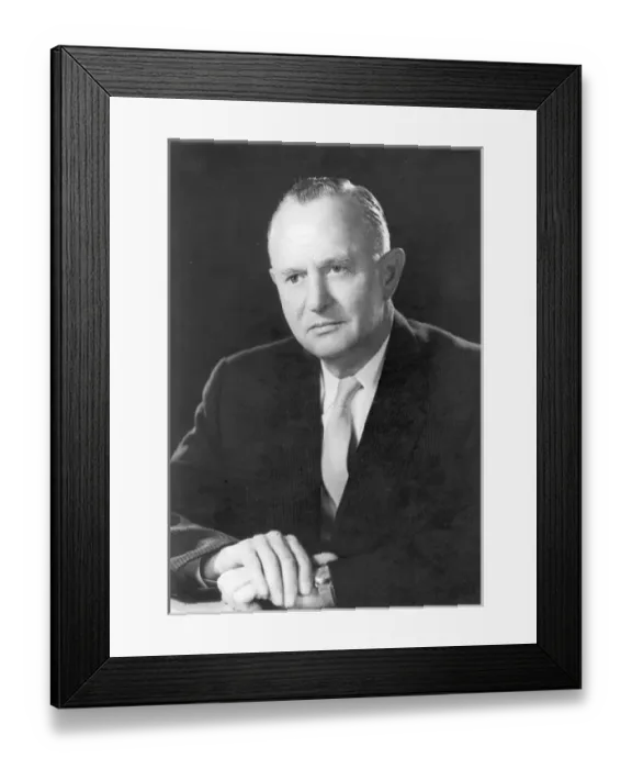Framed Print : Sir George Herbert Dowty (1901-1975) - RAeS President Framed Print : Sir George Herbert Dowty (1901-1975) - RAeS President