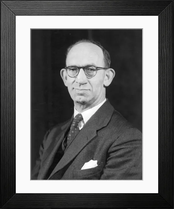 Framed Print : N E Rowe CBE - RAeS President (1955-1956) Framed Print : N E Rowe CBE - RAeS President (1955-1956)