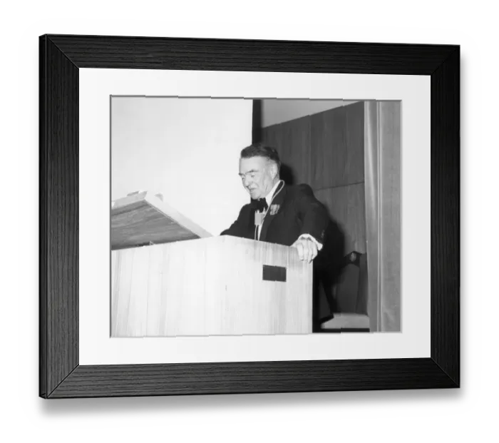 Framed Print : Handel Davies CB CEng FRAeS (1912-2003) RAeS President Framed Print : Handel Davies CB CEng FRAeS (1912-2003) RAeS President