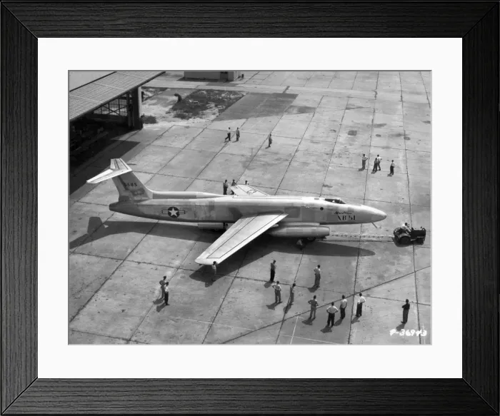 Framed Print : The first prototype Martin XB-51 46-685 Framed Print : The first prototype Martin XB-51 46-685