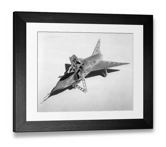 Framed Print : The first Convair YF-102 Delta Dagger 52-7994 Framed Print : The first Convair YF-102 Delta Dagger 52-7994