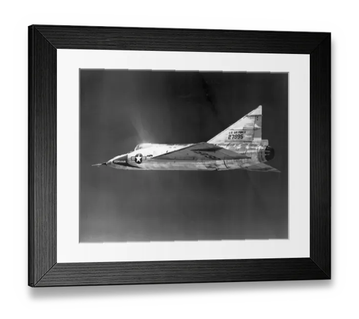 Framed Print : The second Convair YF-102 Delta Dagger 52-7995 Framed Print : The second Convair YF-102 Delta Dagger 52-7995