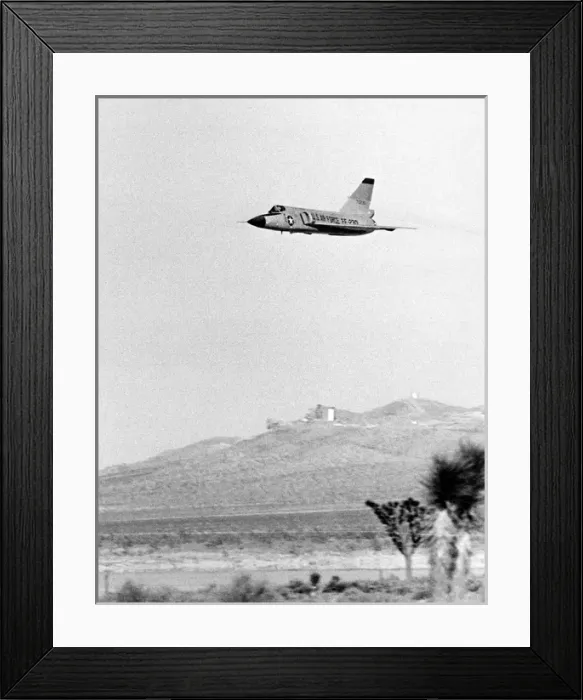 Framed Print : Convair F-106A Delta Dart 57-230