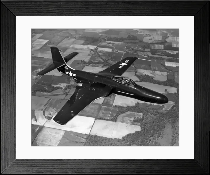 Framed Print : McDonnell F2H-2P Banshee 123366 Framed Print : McDonnell F2H-2P Banshee 123366