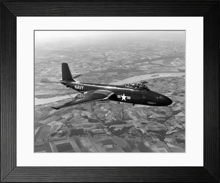 Framed Print : McDonnell F2H-3 Banshee 126292 Framed Print : McDonnell F2H-3 Banshee 126292