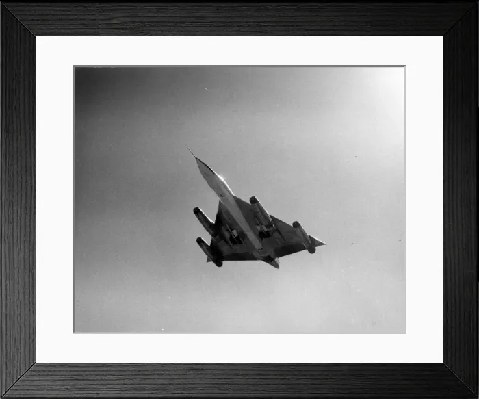 Framed Print : The first Convair XB-58A Hustler 55-660 Framed Print : The first Convair XB-58A Hustler 55-660