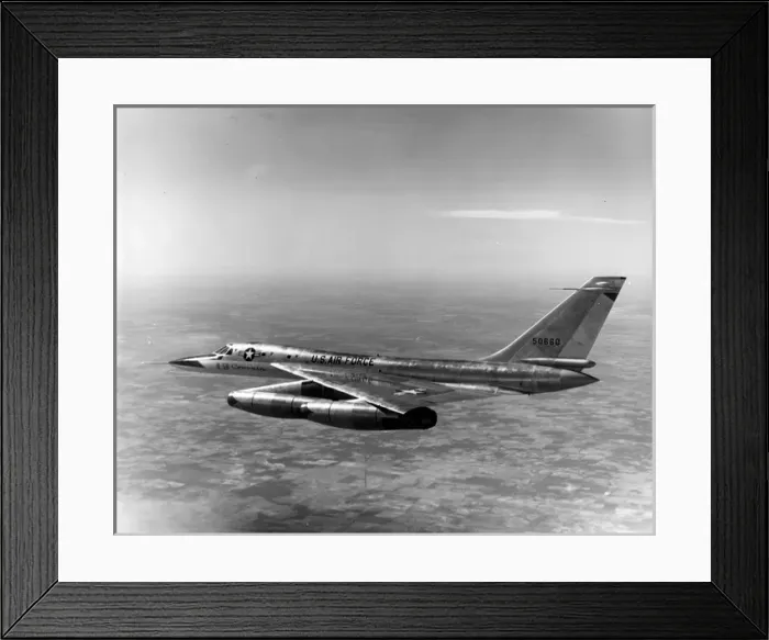 Framed Print : The first Convair XB-58A Hustler 55-660 Framed Print : The first Convair XB-58A Hustler 55-660