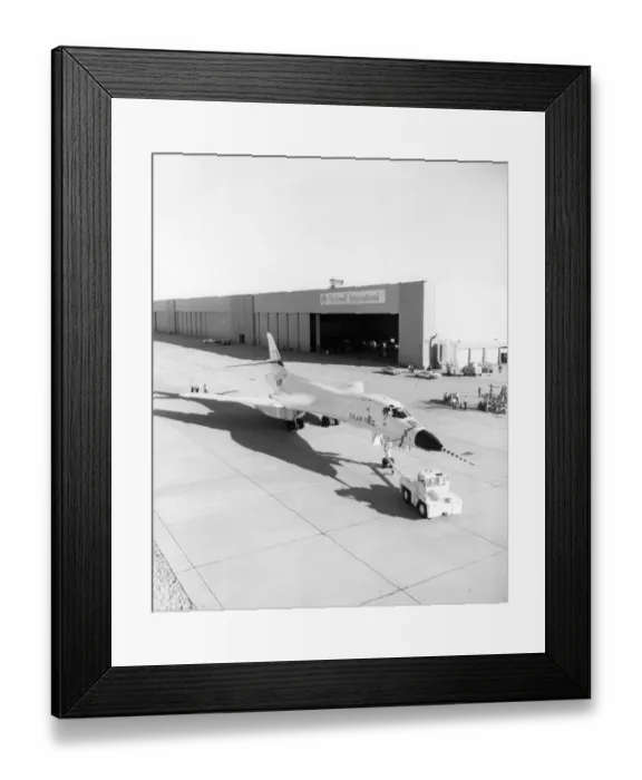 Framed Print : Roll-out of the first Rockwell B-1A 74-0158 Framed Print : Roll-out of the first Rockwell B-1A 74-0158