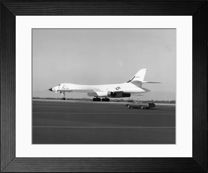 Framed Print : The first Rockwell B-1A 74-0158 Framed Print : The first Rockwell B-1A 74-0158