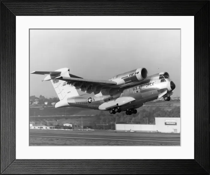 Framed Print : The first Boeing YC-14A 72-1874 takes-off Framed Print : The first Boeing YC-14A 72-1874 takes-off