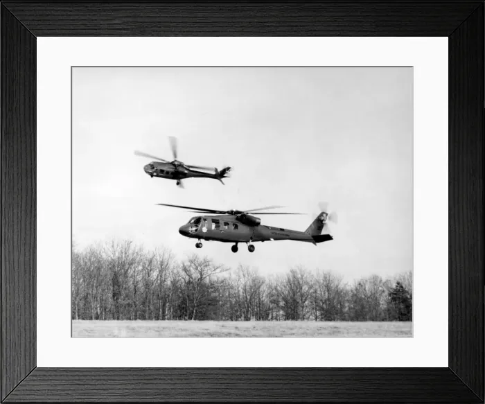 Framed Print : The second Boeing Vertol YUH-61A UTTAS 73-21657 Framed Print : The second Boeing Vertol YUH-61A UTTAS 73-21657