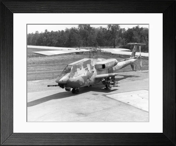 Framed Print : Mock-up of the Bell YAH-63 Advanced Attack Helicopter Framed Print : Mock-up of the Bell YAH-63 Advanced Attack Helicopter