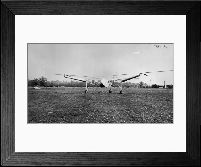 Framed Print : Cierva W11 Air Horse mock-up Framed Print : Cierva W11 Air Horse mock-up