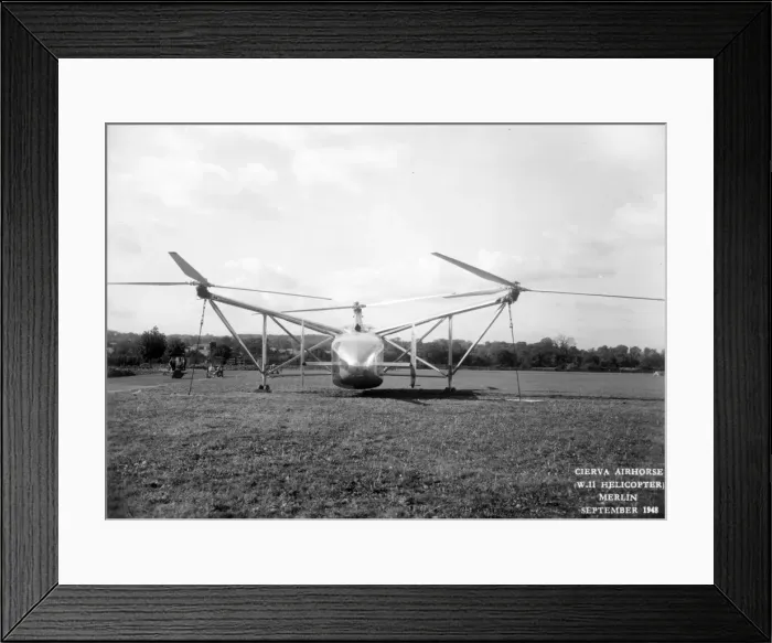 Framed Print : Cierva W11 Air Horse G-ALCV Southampton Airport Framed Print : Cierva W11 Air Horse G-ALCV Southampton Airport