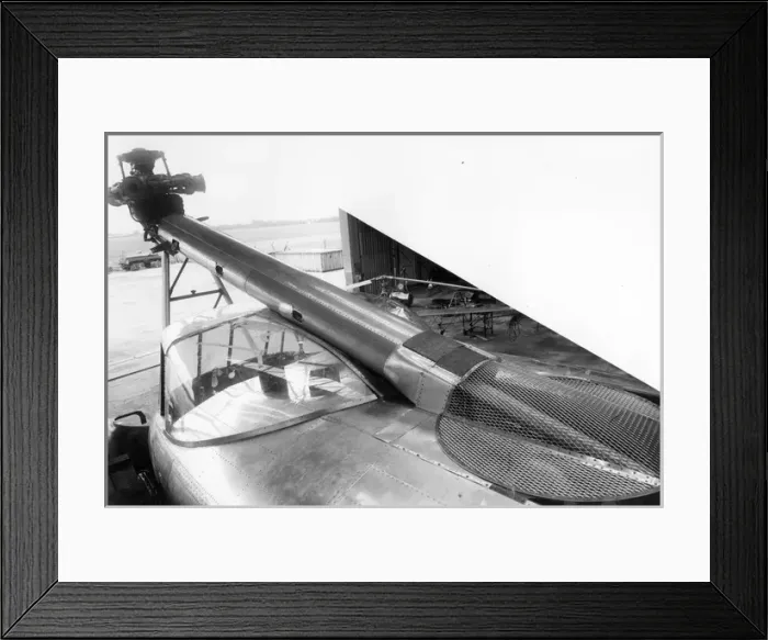 Framed Print : Cierva W11 Air Horse forward fuselage Framed Print : Cierva W11 Air Horse forward fuselage