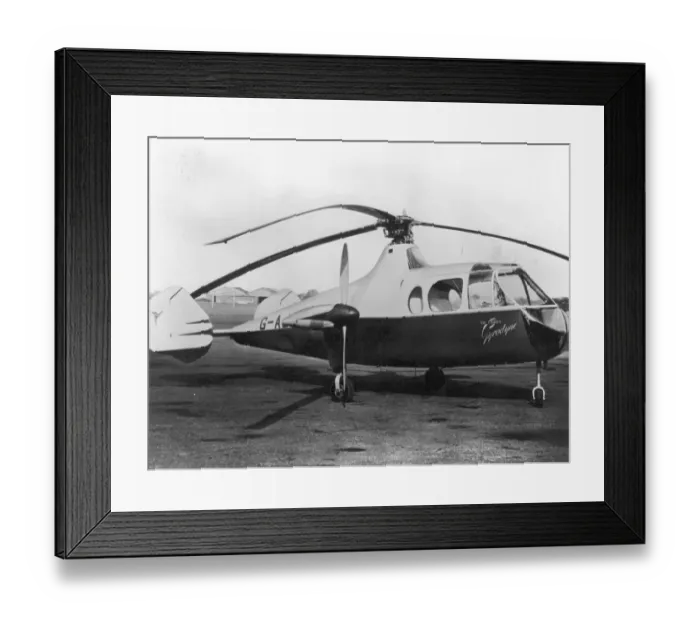 Framed Print : The second Fairey Gyrodyne G-AJJP Framed Print : The second Fairey Gyrodyne G-AJJP