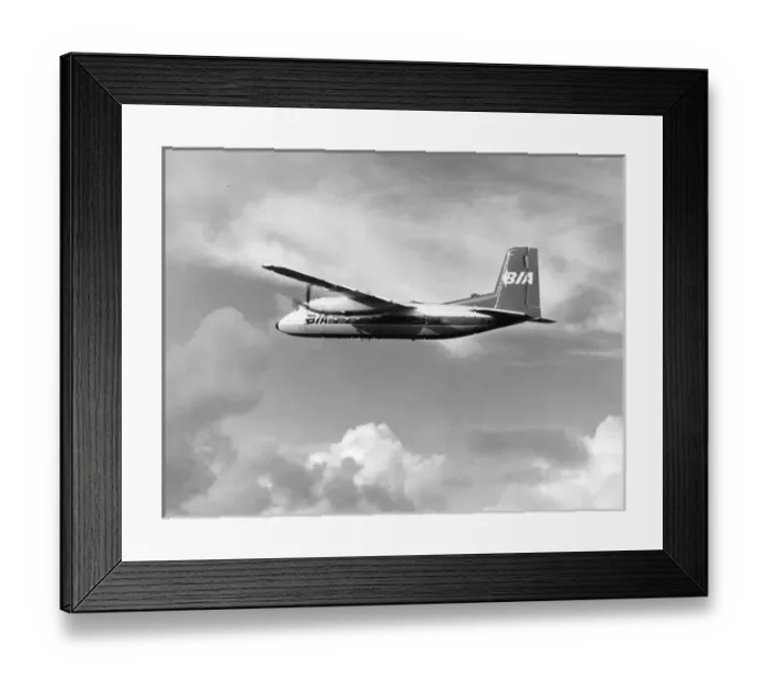 Framed Print : Handley Page HPR7 Herald of British Island Airways Framed Print : Handley Page HPR7 Herald of British Island Airways