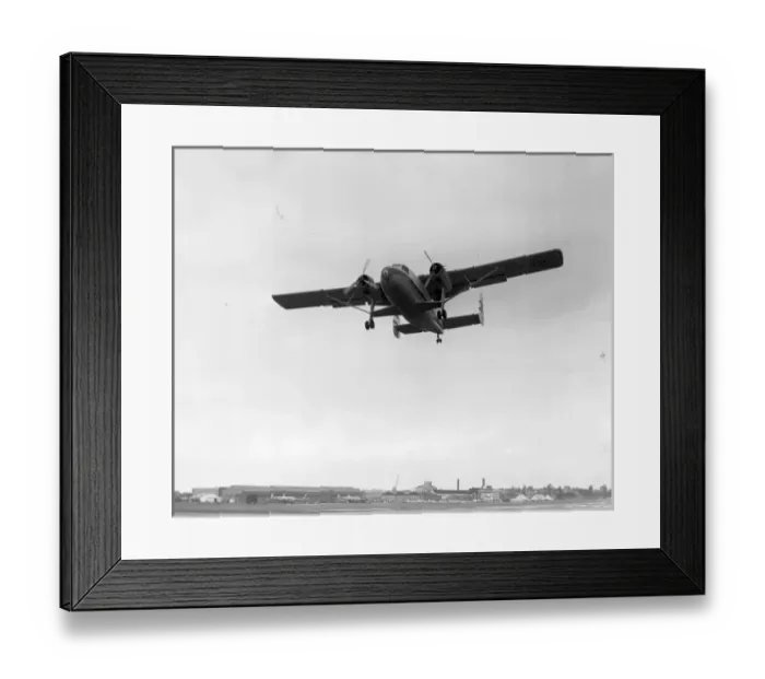 Framed Print : Scottish Aviation Twin Pioneer at Farnborough