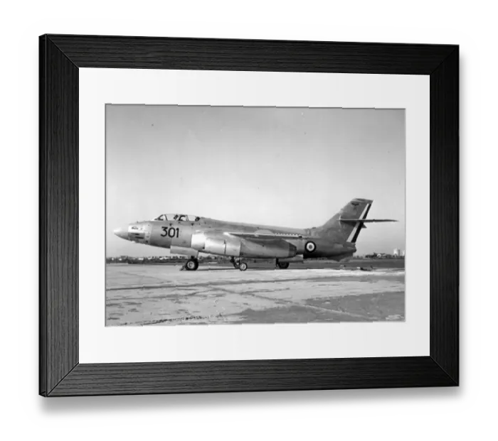 Framed Print : Sud Aviation SO4050 Vautour II-N Framed Print : Sud Aviation SO4050 Vautour II-N