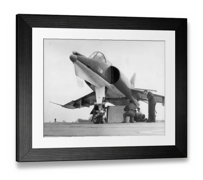 Framed Print : Dassault Etendard IVM at RAE Thurleigh near Bedford 1961 Framed Print : Dassault Etendard IVM at RAE Thurleigh near Bedford 1961