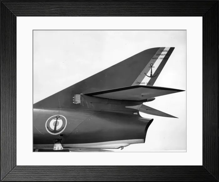 Framed Print : Dassault Etendard IVM rear fuselage at RAE Thurleigh Framed Print : Dassault Etendard IVM rear fuselage at RAE Thurleigh