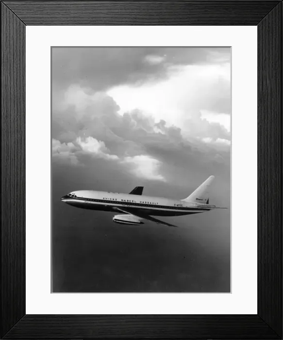 Framed Print : Dassault Mercure F-WTCC Framed Print : Dassault Mercure F-WTCC
