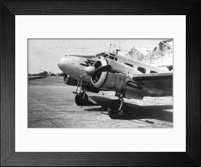 Framed Print : Lockheed Model 10 Electra Marie Louise Framed Print : Lockheed Model 10 Electra Marie Louise