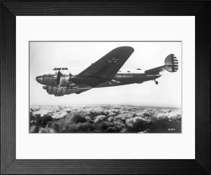 Framed Print : Lockheed XC-35 Electra 36-353 Framed Print : Lockheed XC-35 Electra 36-353