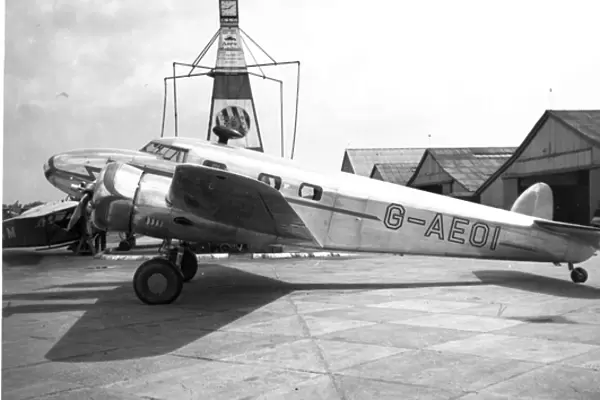 Lockheed Model 12A Electra Junior G-AEOI at Heston