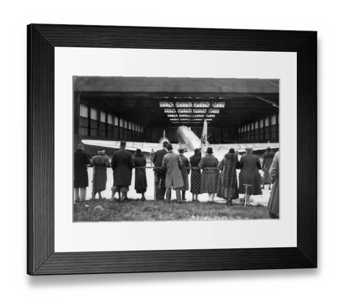 Framed Print : Douglas DC-2 PH-AJU of Royal Dutch Air Lines at Mildenhall Framed Print : Douglas DC-2 PH-AJU of Royal Dutch Air Lines at Mildenhall