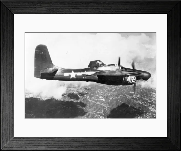 Framed Print : Grumman F7F-3N Tigercat