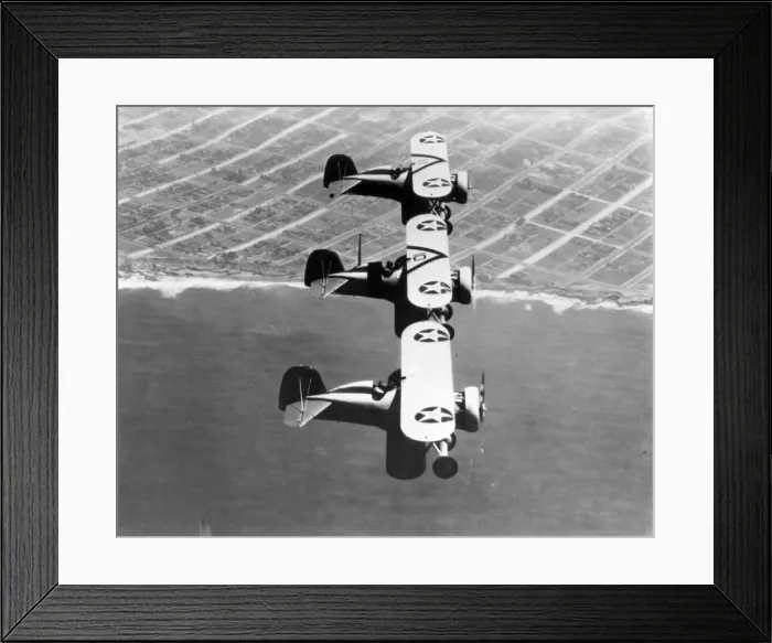 Framed Print : Three Boeing Model 235 F4B-4s Framed Print : Three Boeing Model 235 F4B-4s