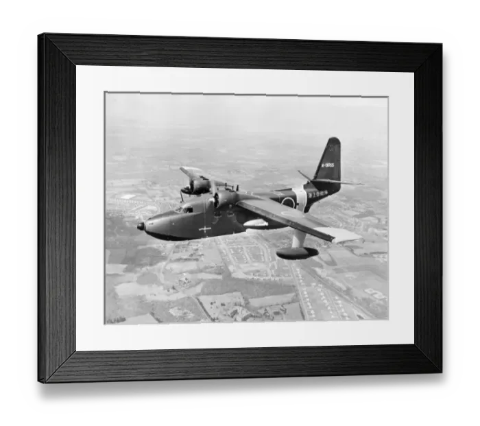 Framed Print : Grumman Albatross of the Japanese Maritime Defense Force