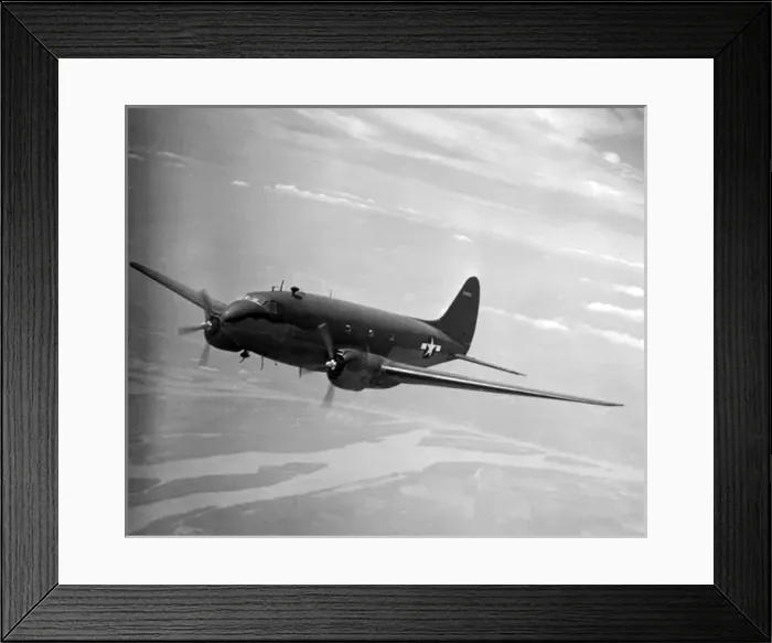 Framed Print : Curtiss C-46E-CS Commando Framed Print : Curtiss C-46E-CS Commando