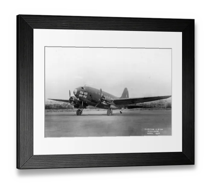 Framed Print : Curtiss CW20 G-AGDI St Louis of BOAC April 1942 Framed Print : Curtiss CW20 G-AGDI St Louis of BOAC April 1942