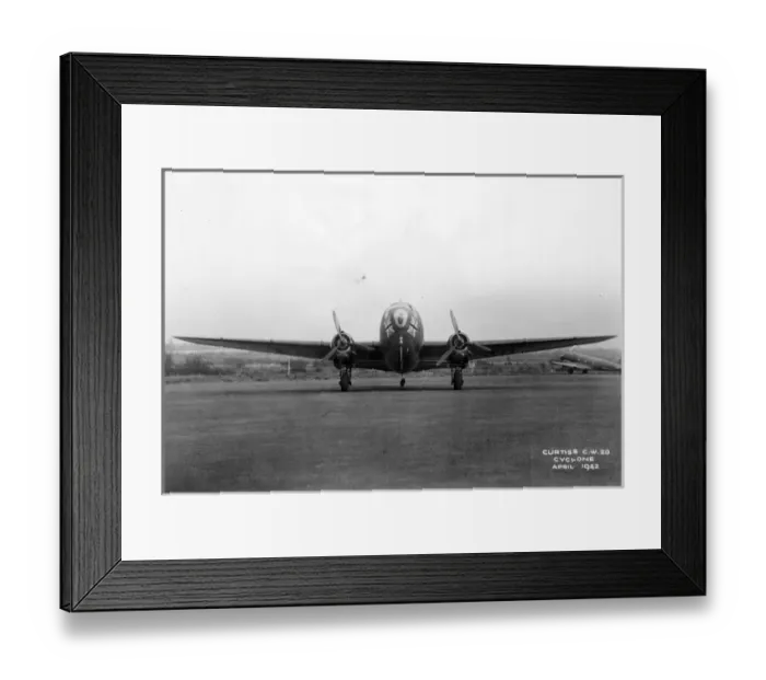 Framed Print : Curtiss CW20 G-AGDI St Louis of BOAC April 1942 Framed Print : Curtiss CW20 G-AGDI St Louis of BOAC April 1942