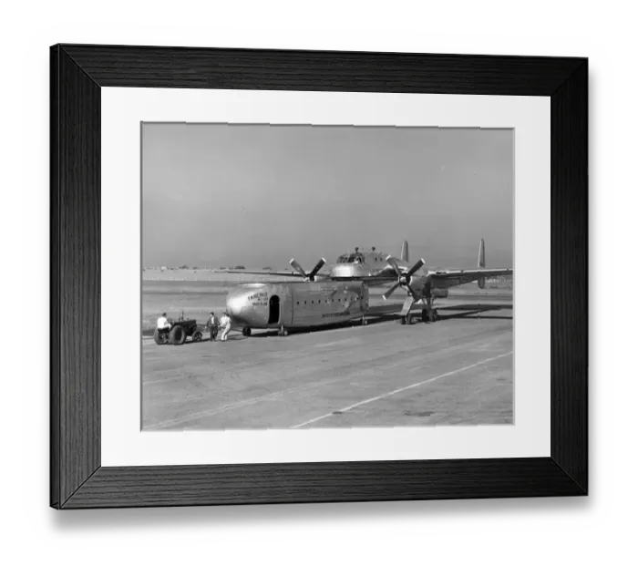 Framed Print : Fairchild XC-120 Pack Plane 48-330 Framed Print : Fairchild XC-120 Pack Plane 48-330