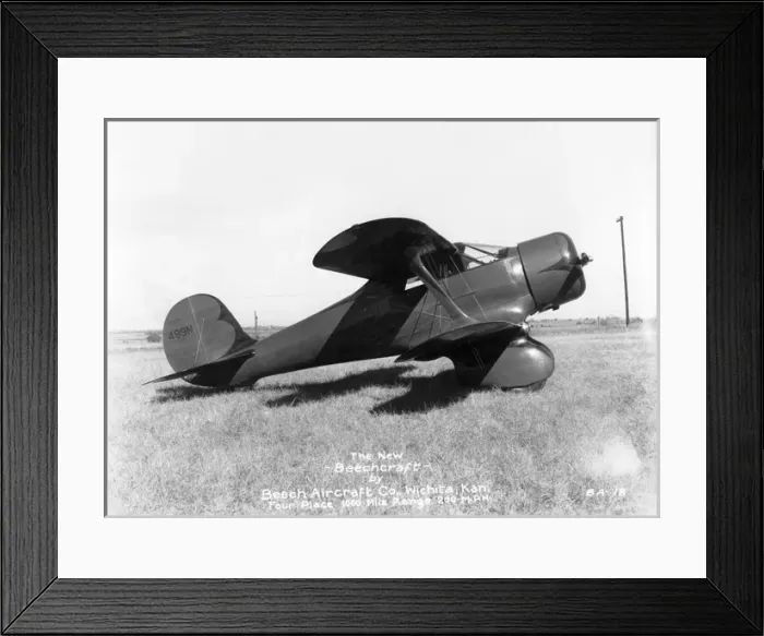 Framed Print : The first Beechcraft 17R Staggerwing 499N Framed Print : The first Beechcraft 17R Staggerwing 499N