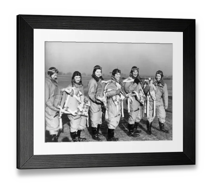 Framed Print : Air Transport Auxiliary pilots Framed Print : Air Transport Auxiliary pilots