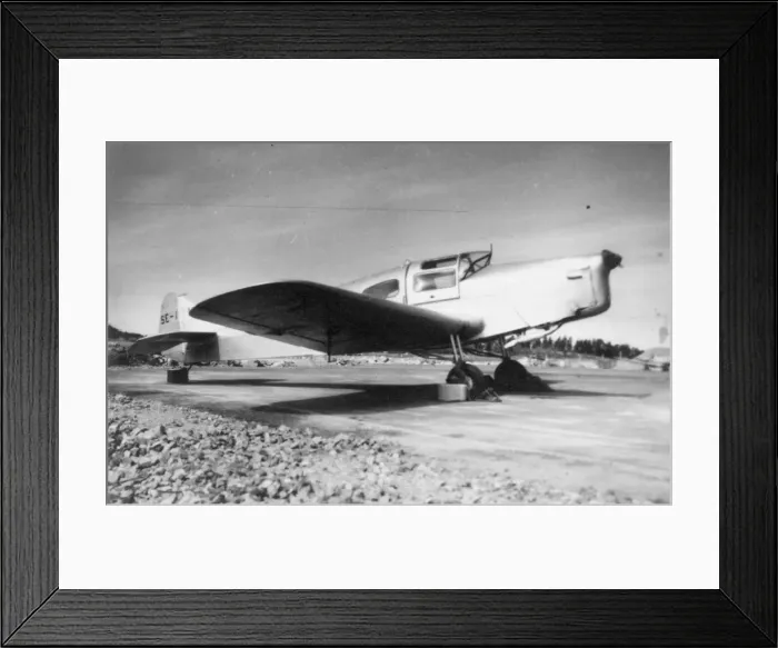 Framed Print : Miles M3A Falcon SE-AFN Framed Print : Miles M3A Falcon SE-AFN
