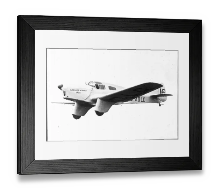 Framed Print : Miles M3B Falcon Six G-ADLC Framed Print : Miles M3B Falcon Six G-ADLC